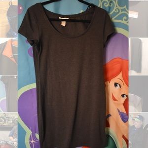 H&M charcoal Gray Dress
